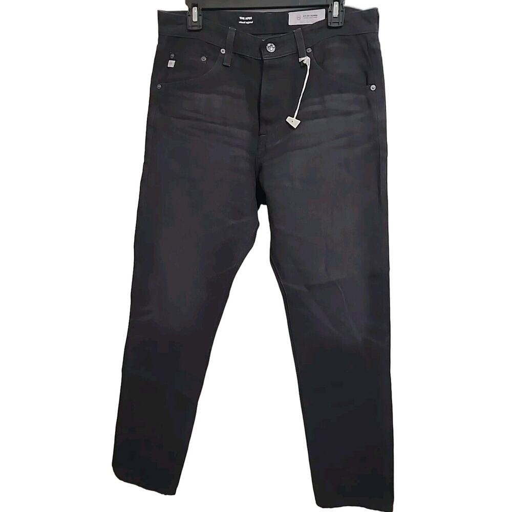 AG Adriano Goldschmied The Apex Relaxed Tapered Men's Black Size 31 Jeans NWT